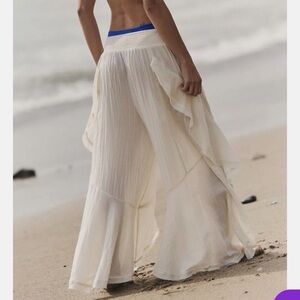 Free-est by free people 100% cotton flowy beach pants